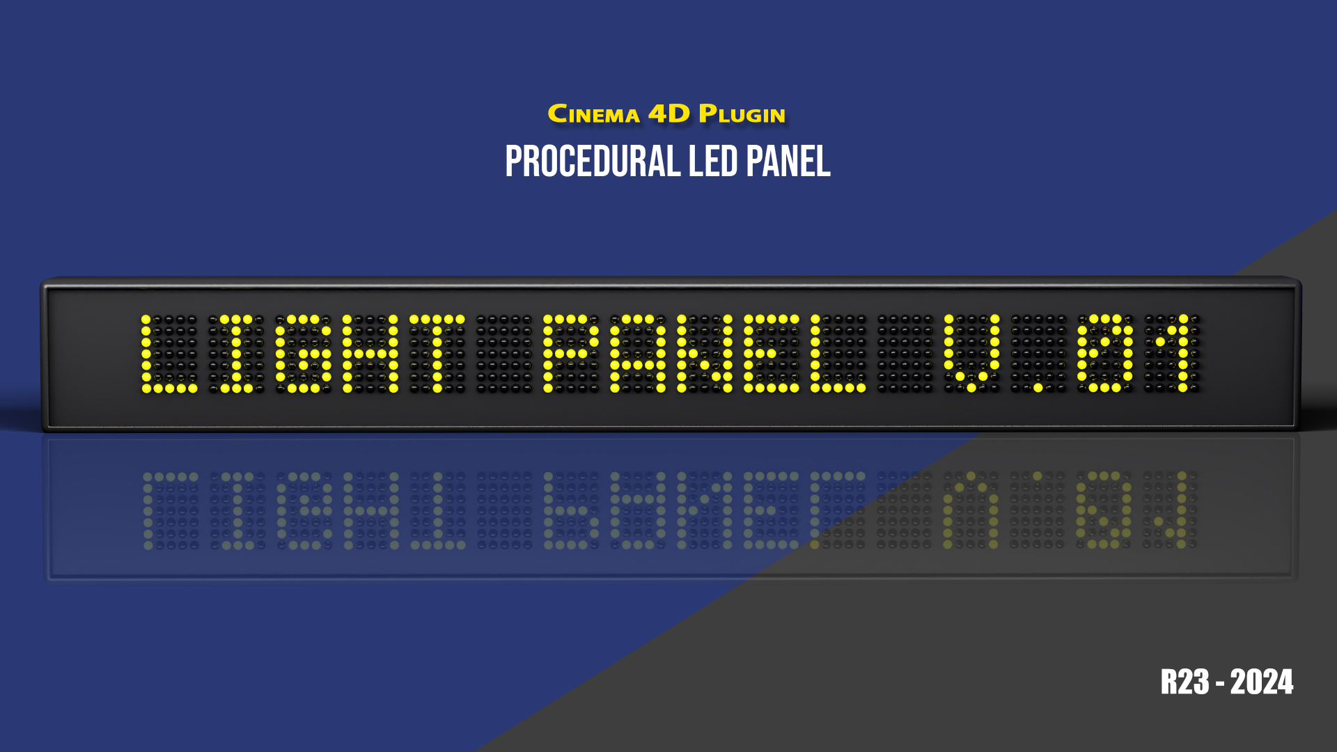 Cover image for the LED-Panel plugin for Cinema 4D